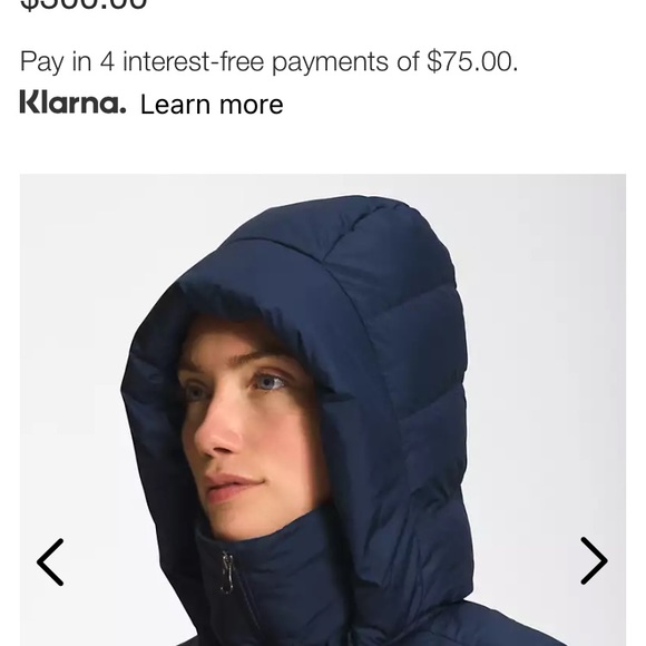 North face Metropolis Parka 3 BNWTs in Aviator Navy!! 🥰 - Picture 3 of 11